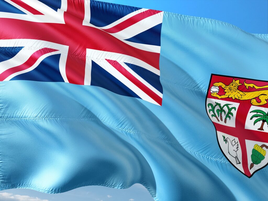 Flagge der Fiji Inseln