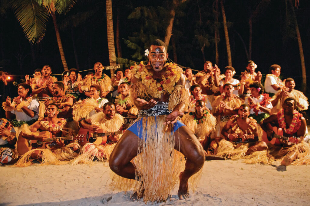 Fijianer beim Meke