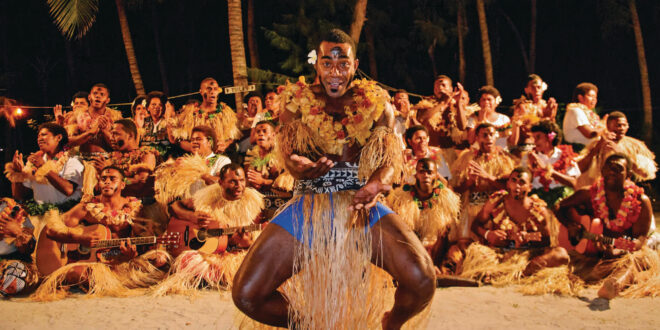 Fijianer beim Meke