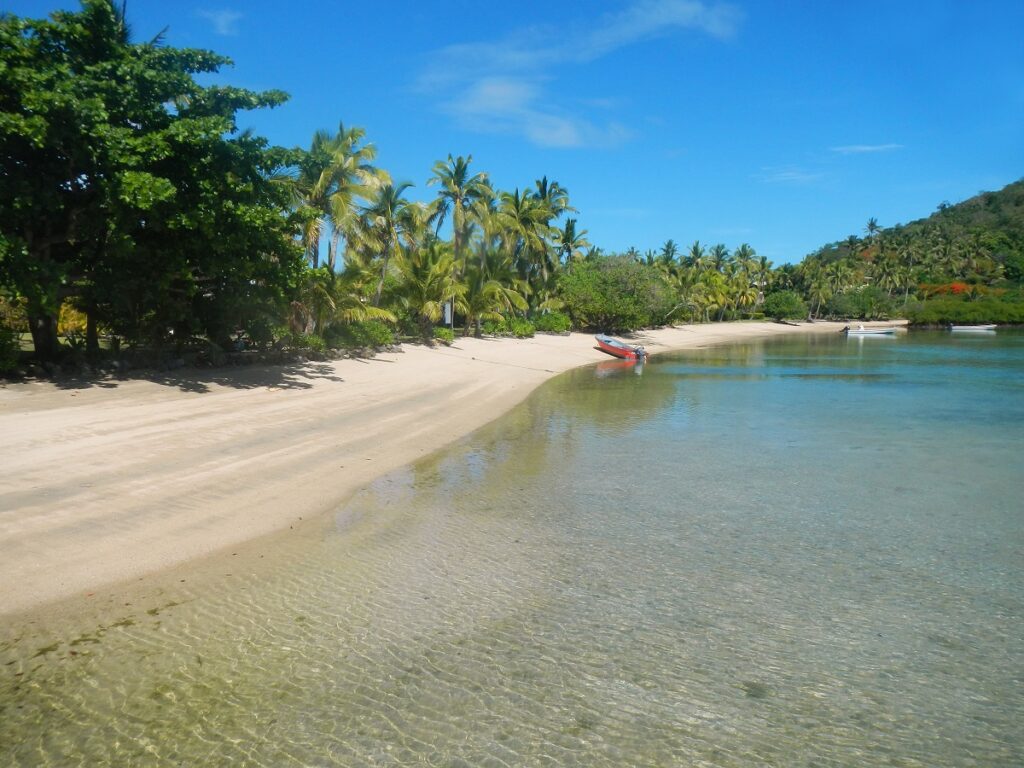 Strand auf Nananu-i-Ra Island, Fiji